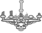 Bone Chandelier